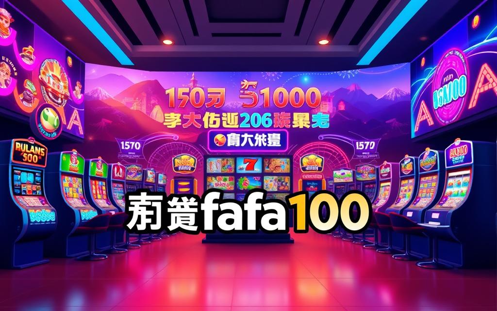 สล็อต fafa100 รวมทุกค่ายเกมดังในเว็บเดียว
